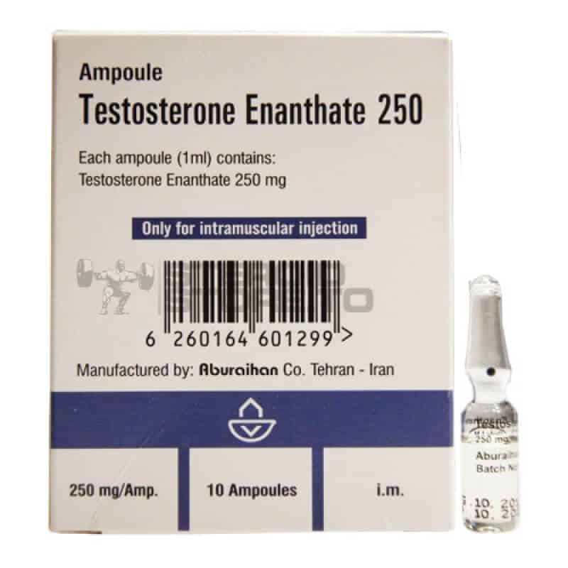 Aburaihan Enantato de Testosterona 250 mg 10 x 1 ml