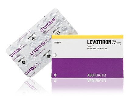 LEVOTIRON 75 mg 50 comprimidos abdi