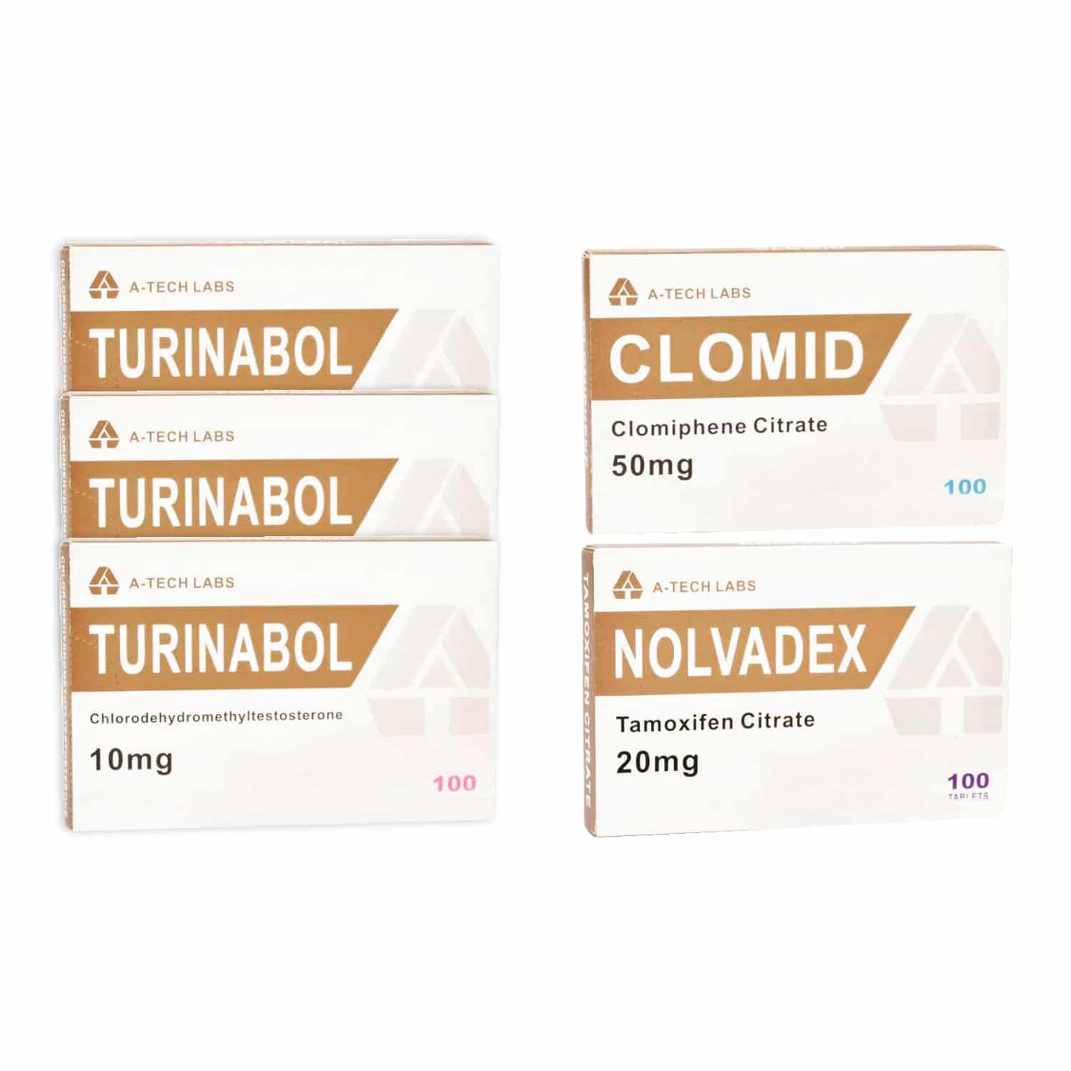 PACK MÚSCULO MAGRA NIVEL II (ORAL) TURINABOL + PROTECCIÓN + PCT (8 SEMANAS) A Tech Labs
