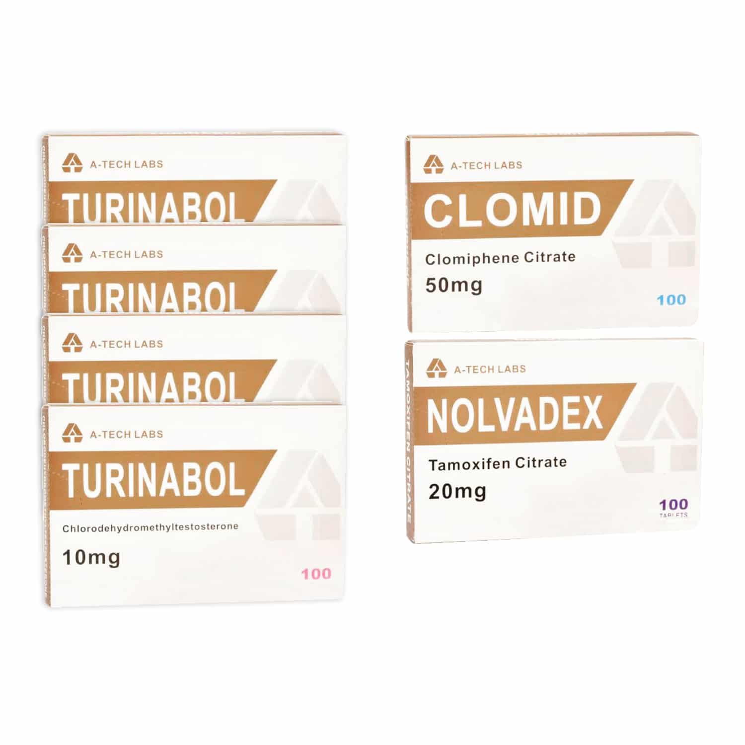 PACK MÚSCULO MAGRA NIVEL III (ORAL) TURINABOL + PROTECCIÓN + PCT (8 SEMANAS) A Tech Labs