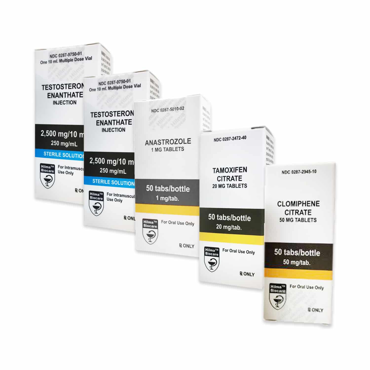 PACK MASS (INYECCIÓN) ENANTATO 250 + PROTECCIÓN + PCT (8 SEMANAS) Hilma