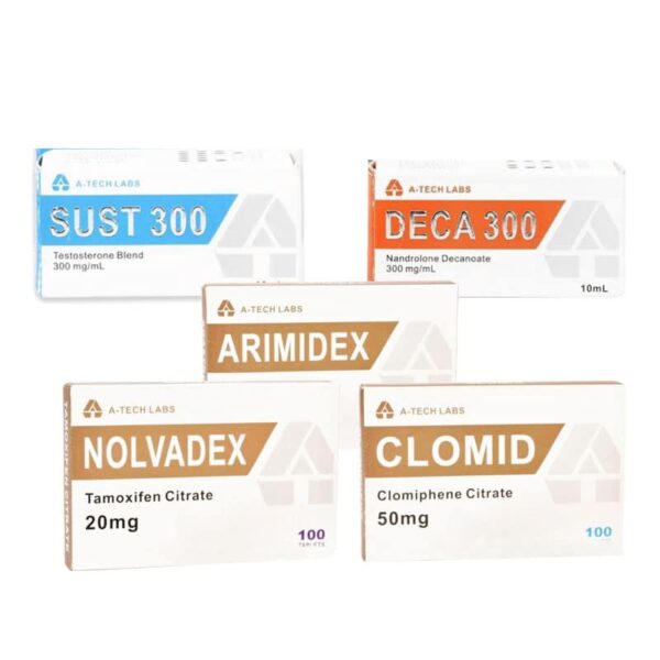 NIVEL DE MASA DEL PAQUETE (INYECCIÓN) A TECH LABS SUSTA+ DECA + PCT (8 SEMANAS)