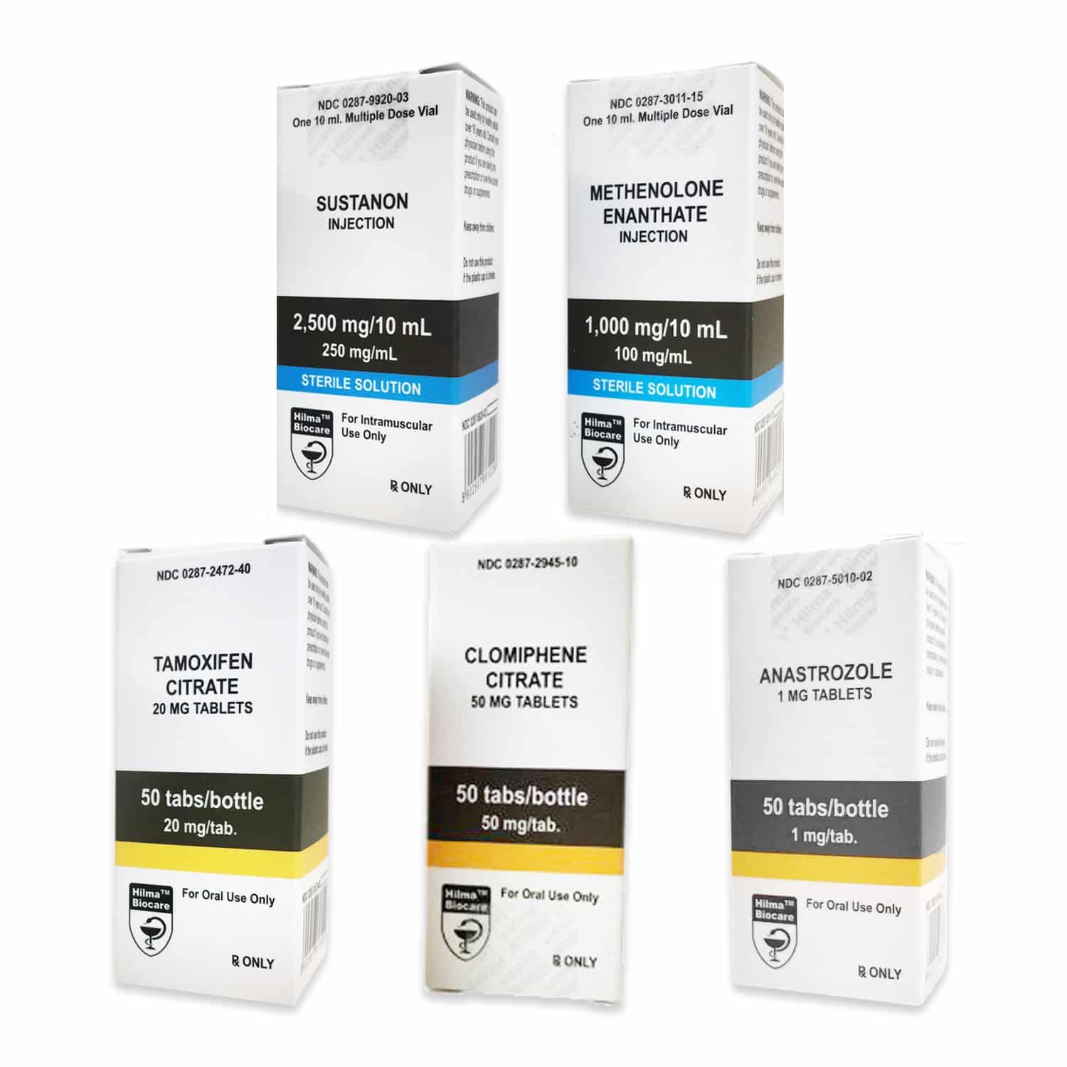 PACK MUSCLE SEC NIVEL I (INYECCIÓN) HILMA SUSTANON + PRIMOBOLAN + PCT (8 SEMANAS)