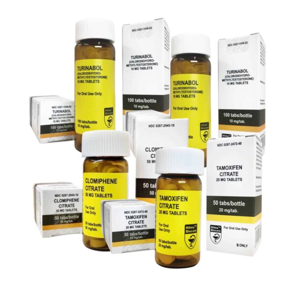 PAQUETE PARA MÚSCULO SECO (ORAL) HILMA TURINABOL + PCT