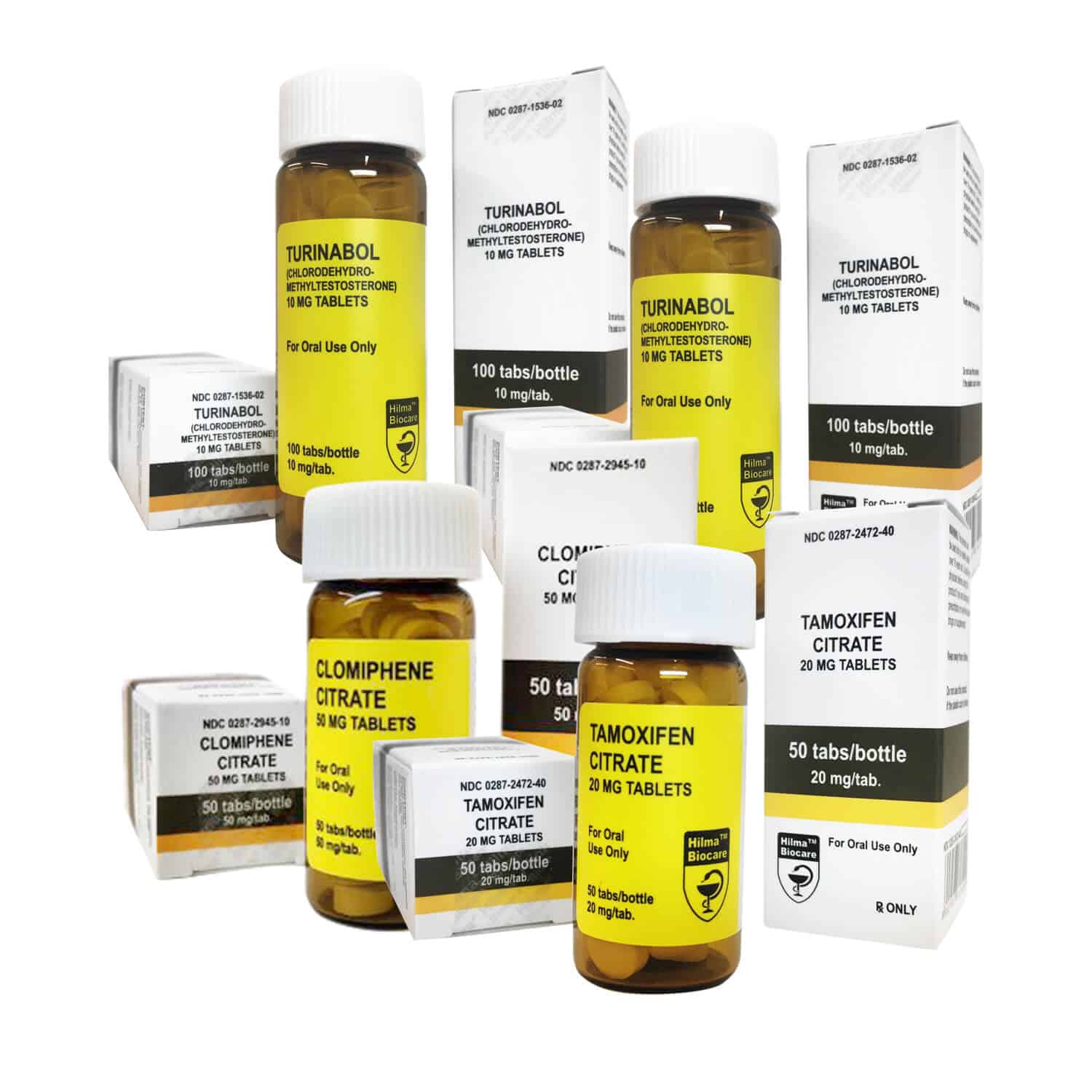 PAQUETE PARA MÚSCULO SECO (ORAL) HILMA TURINABOL + PCT