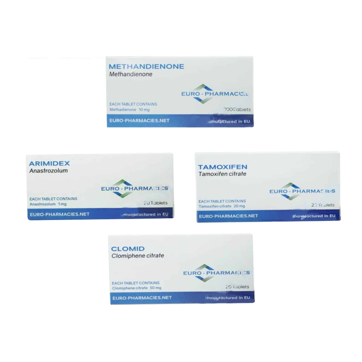 Paquete de esteroides orales Dianabol para el aumento de masa muscular magra (4 semanas) Euro Pharmacies