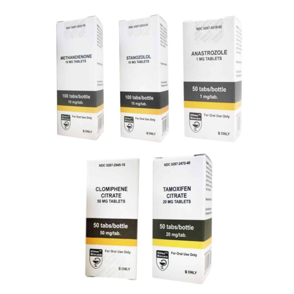 Paquete Hilma para ganar masa muscular magra: Esteroides orales Dianabol + Winstrol (4 semanas)