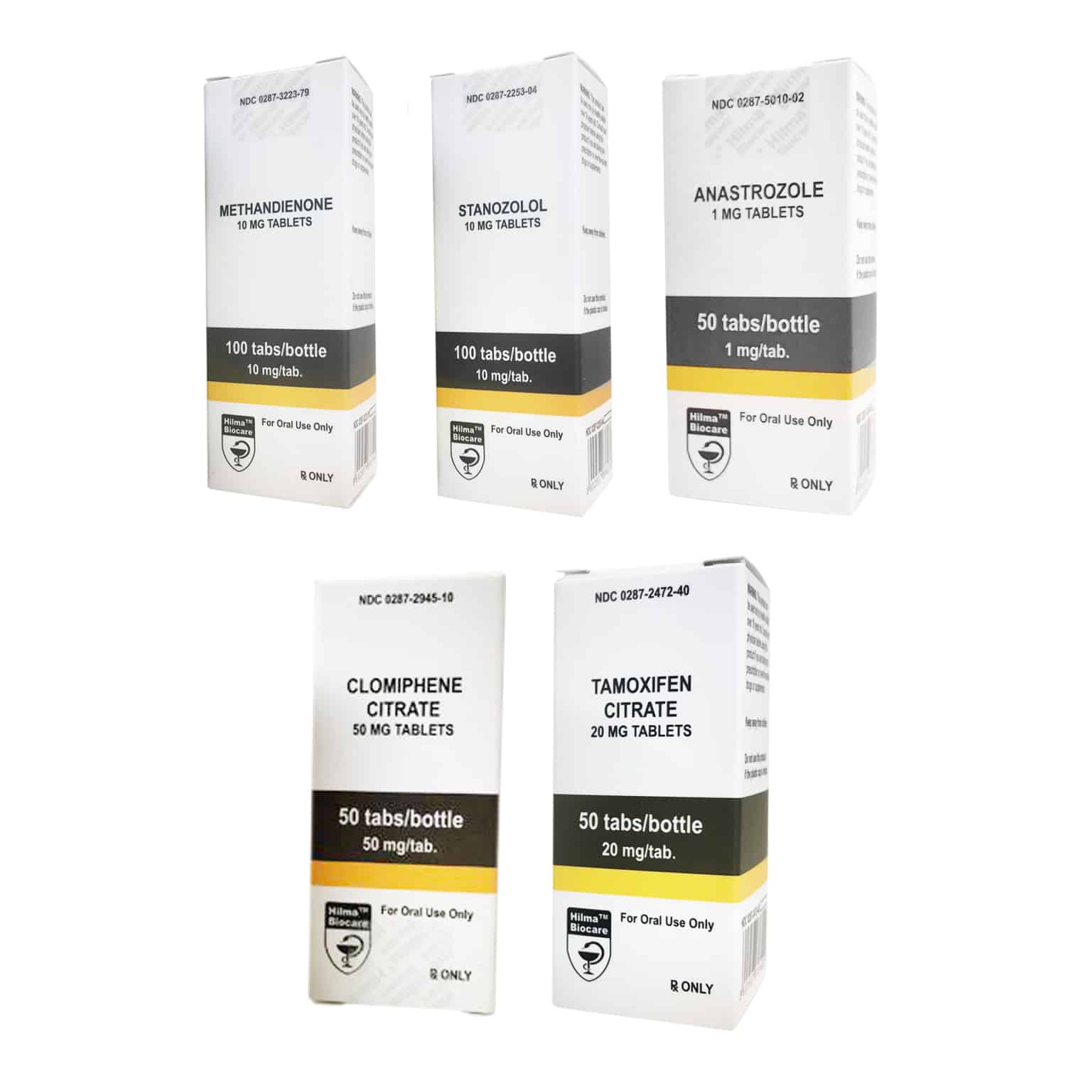 Paquete Hilma para ganar masa muscular magra: Esteroides orales Dianabol + Winstrol (4 semanas)