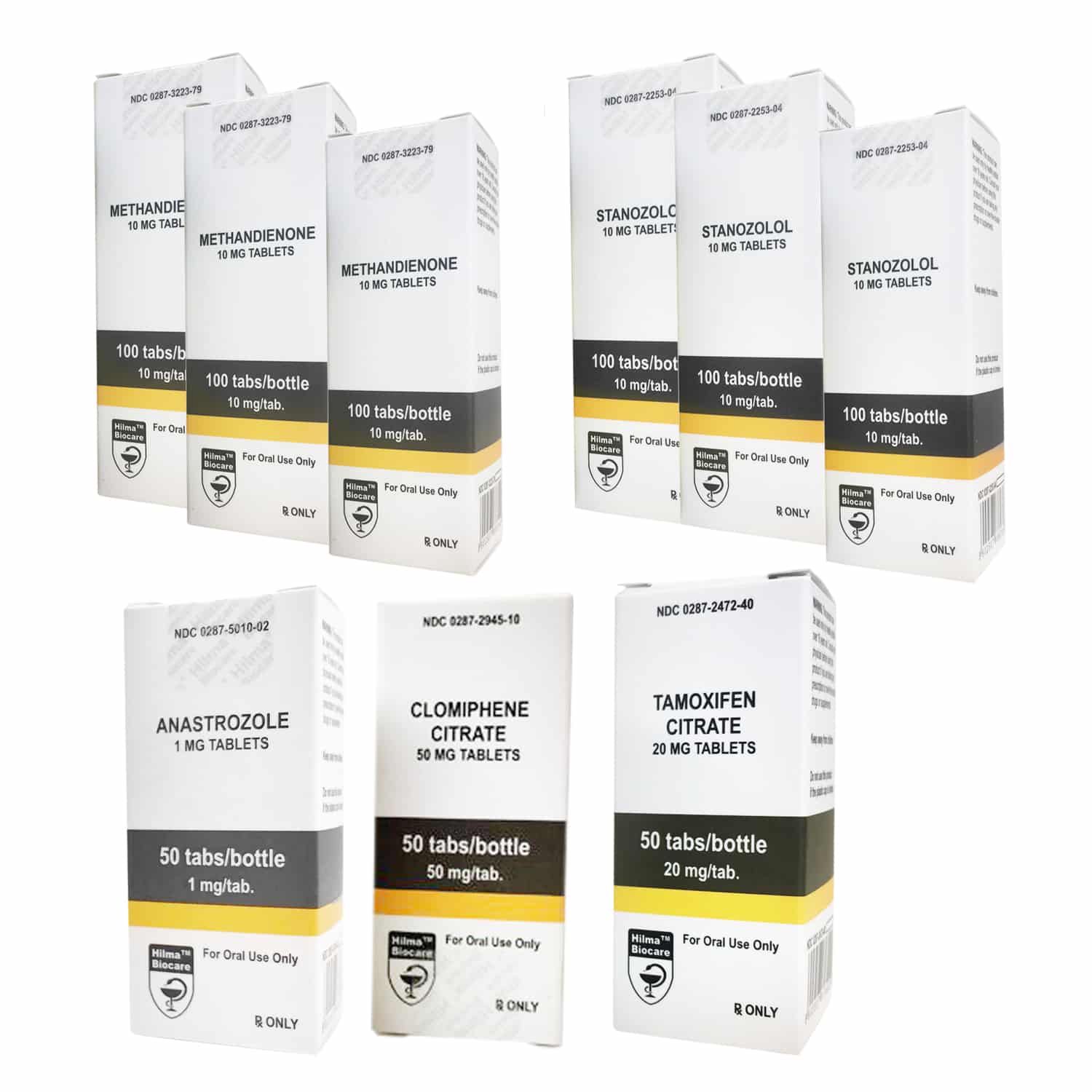 Paquete para ganar masa muscular magra: Esteroides orales Dianabol + Winstrol (8 semanas) Hilma