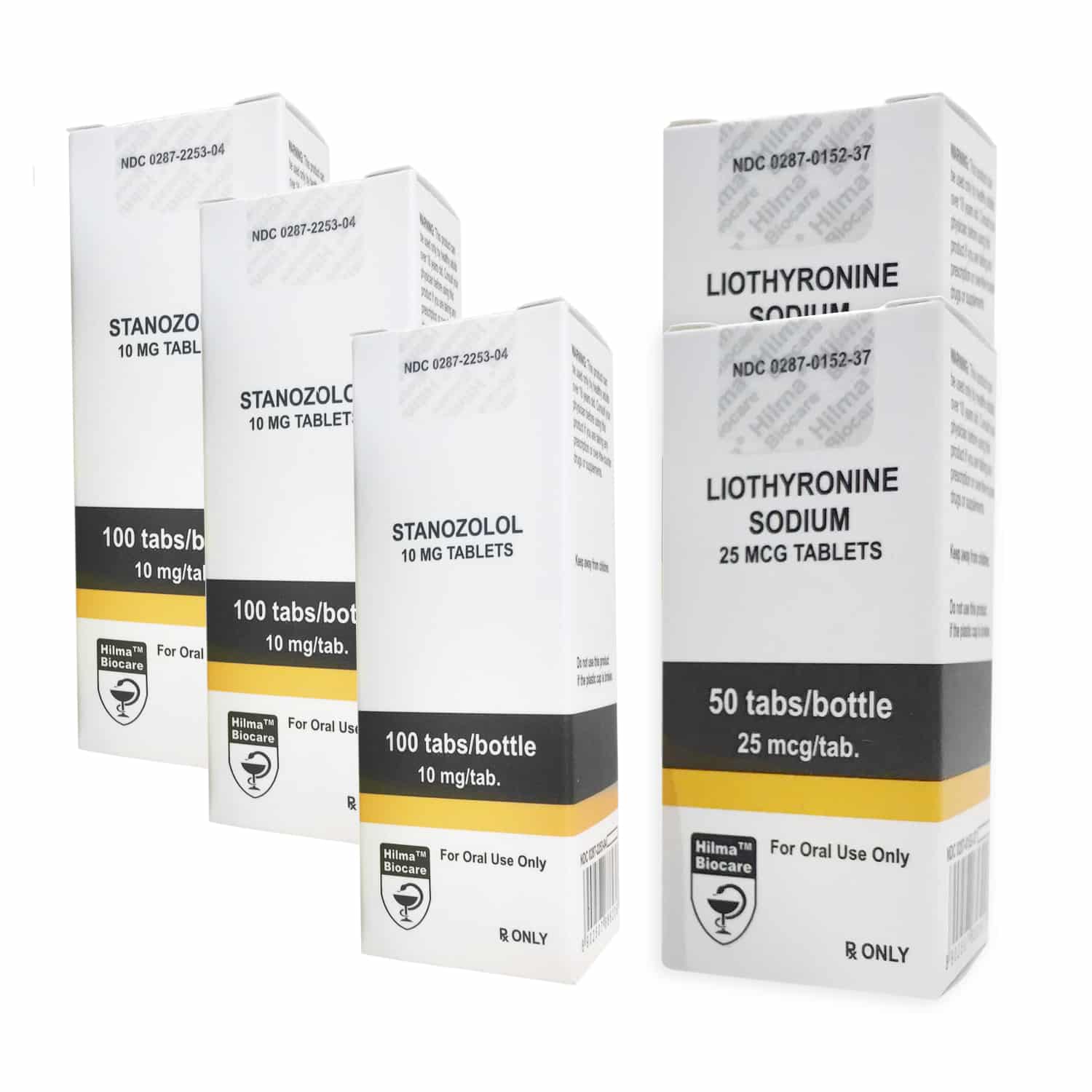 Hilma Stanozolol + T3 Cytomel Esteroides Orales en Paquete Seco (8 Semanas)