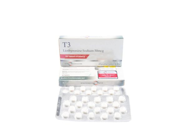 T3 50mcg blíster europeo