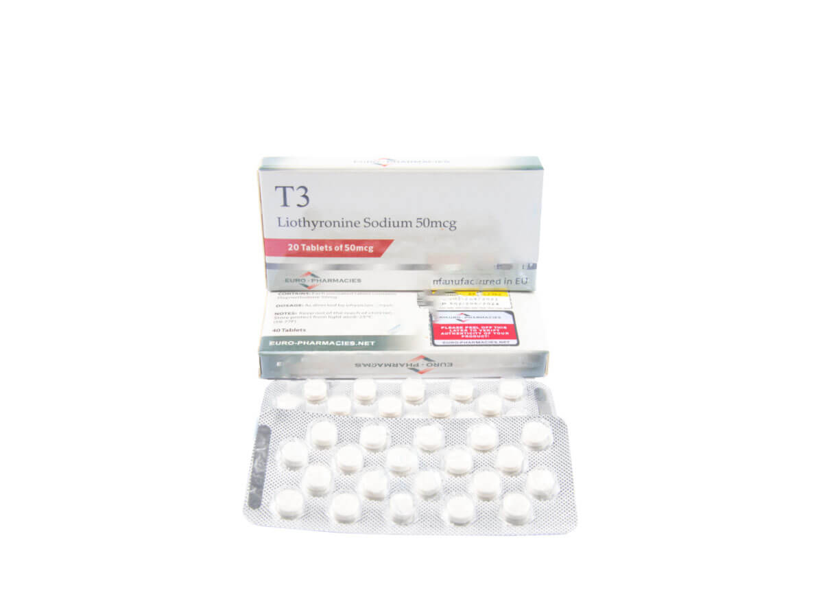 T3 50mcg blíster europeo