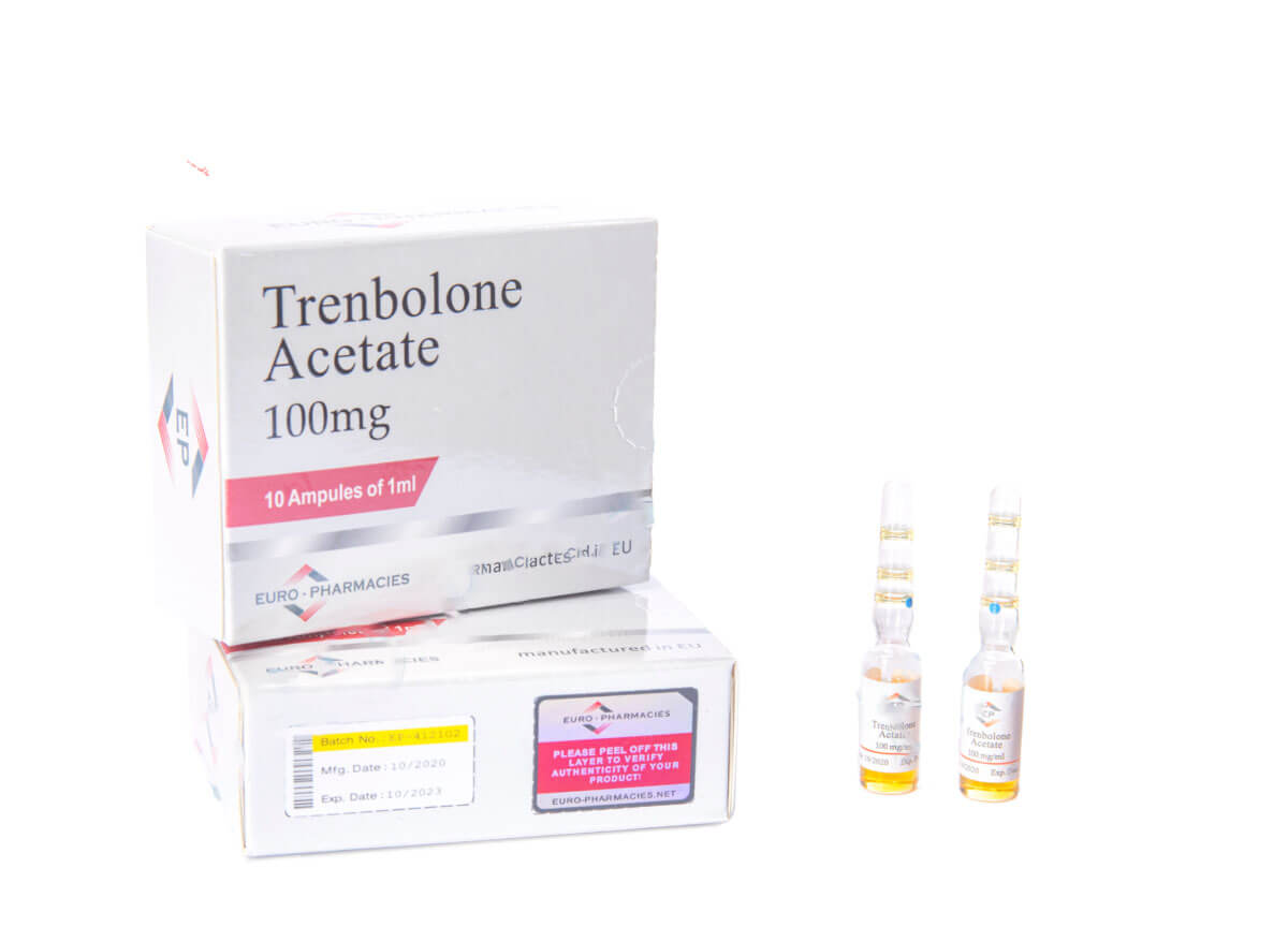 ACETATO DE TRENBOLONA 100 mg, ampollas europeas