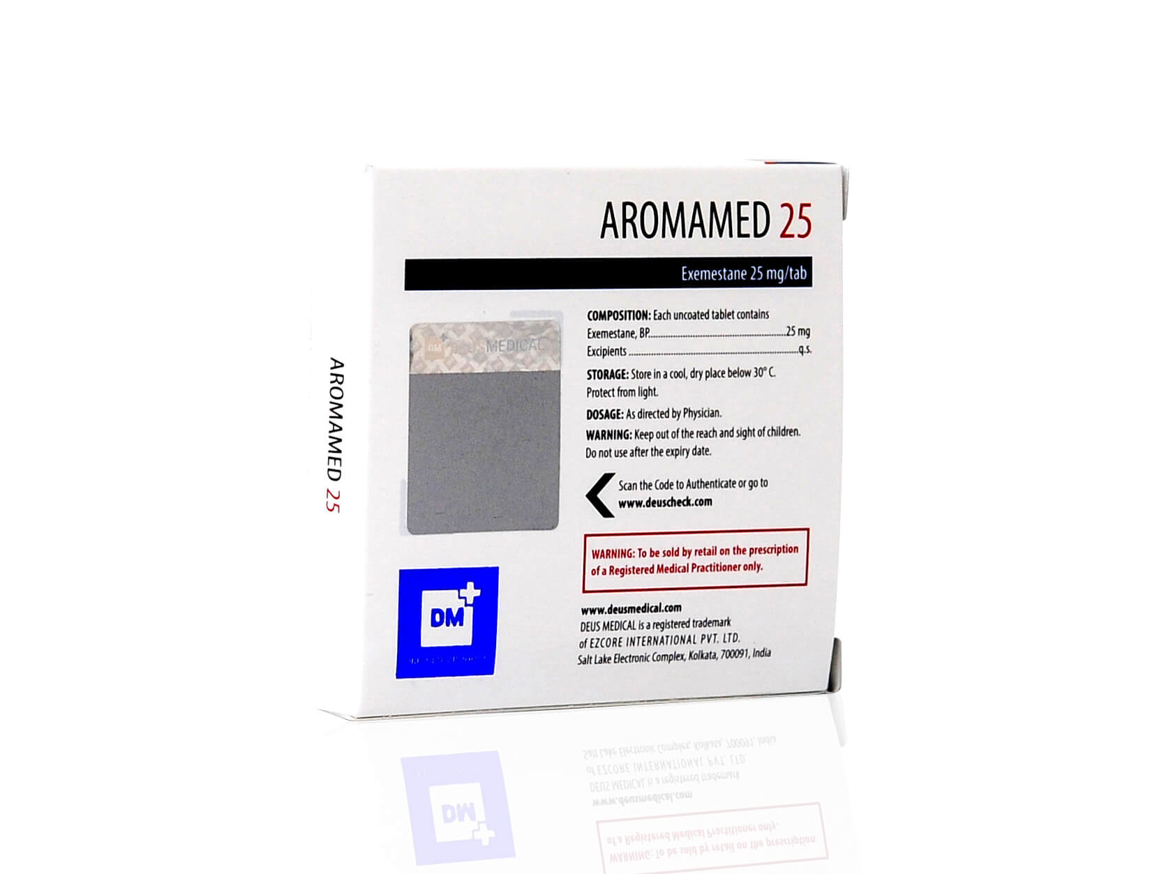 DEUSMEDICAL AROMAMED 25 ESPALDA