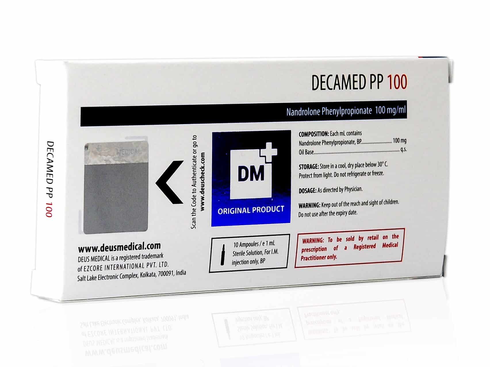 DEUSMEDICAL DECAMED PP 100 PARTE POSTERIOR