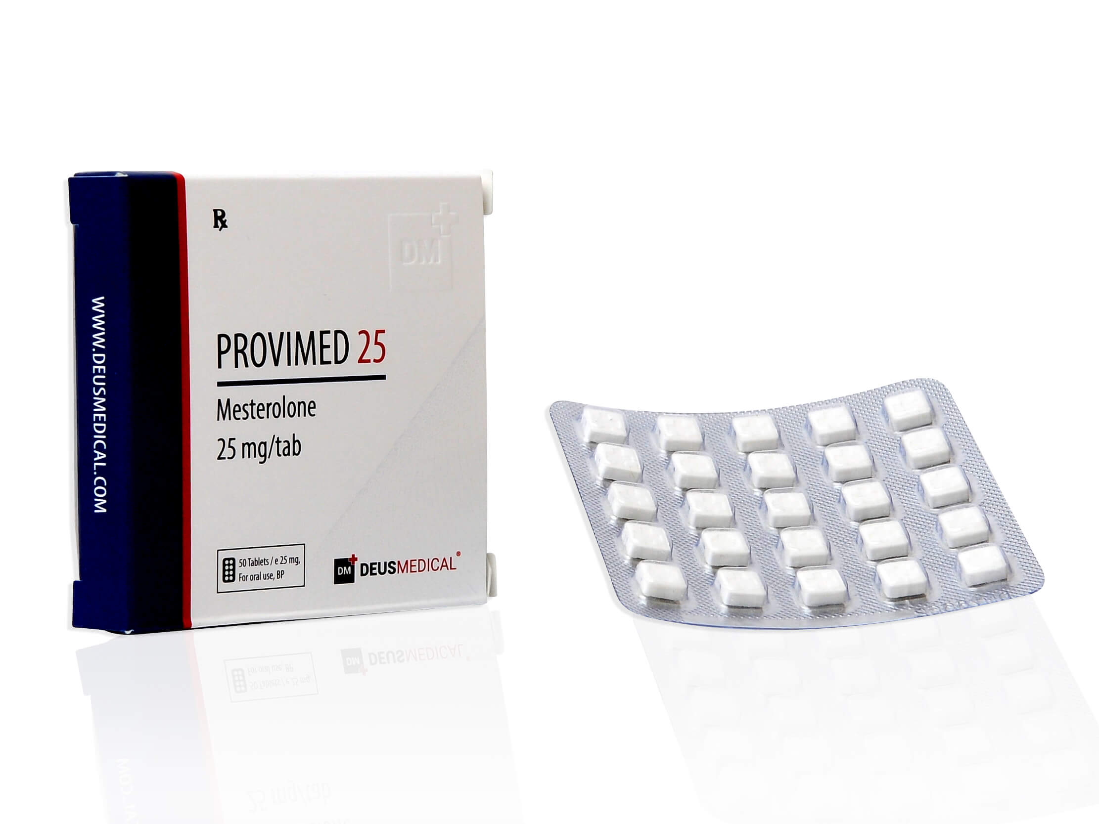 DEUSMEDICAL PROVIMED 25 FRENTE + BLÍSTER2