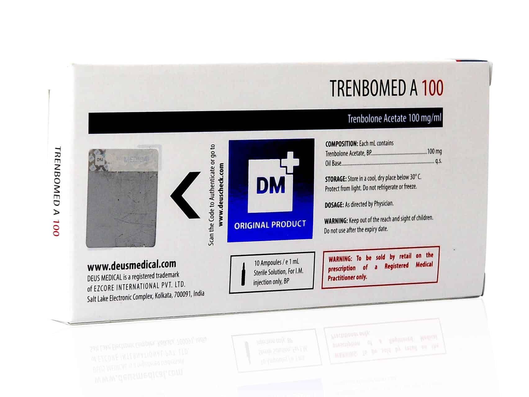 DEUSMEDICAL TRENBOMED UN 100 DE VUELTA