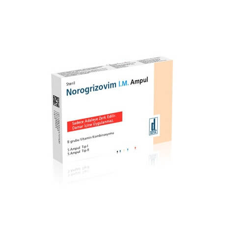 Norogrizovim Complejo de Vitamina B 1 paquete 10 ampollas Deva