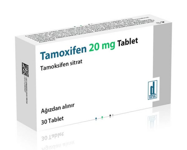 Tamoxifeno 20 mg 30 comprimidos Deva