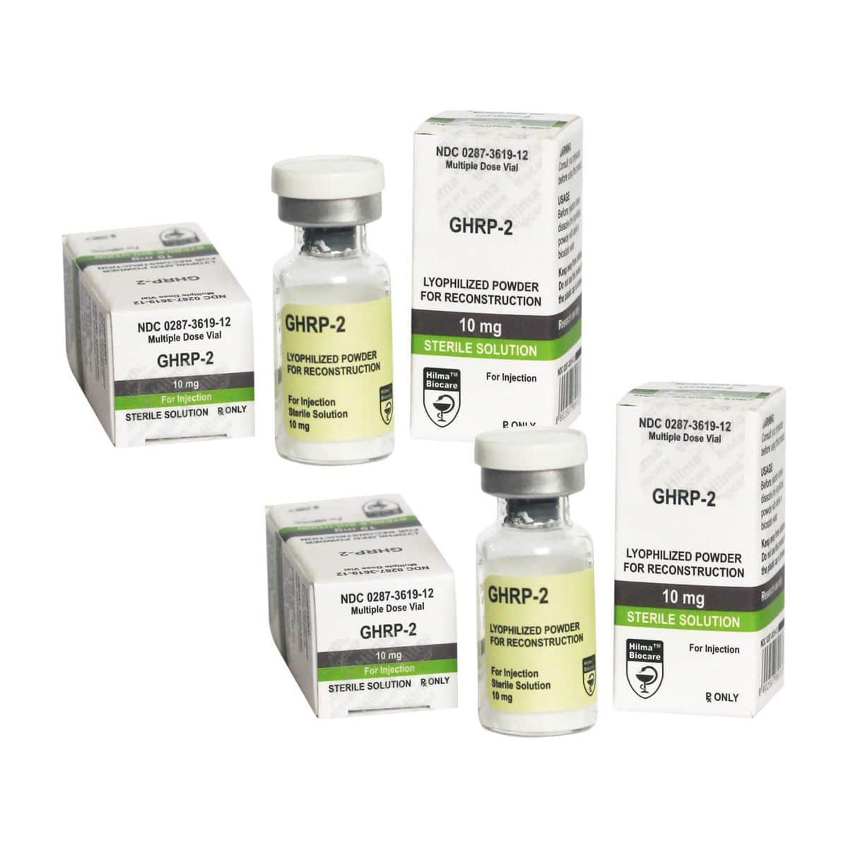 PACK 2GETPEPTIDES AUMENTO DE GANANCIA PARA PRINCIPIANTES GHRP 2 HILMA BIOCARE