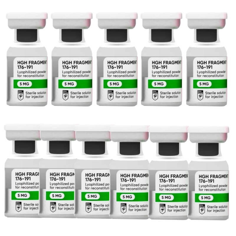 Paquete de péptidos HGH Frag 176-191 para principiantes en pérdida de peso (12 semanas) de Hilma Biocare