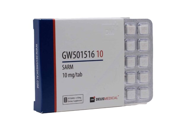 GW501516 10 SARMs 50 comprimidos de 10 mg DEUS MEDICAL