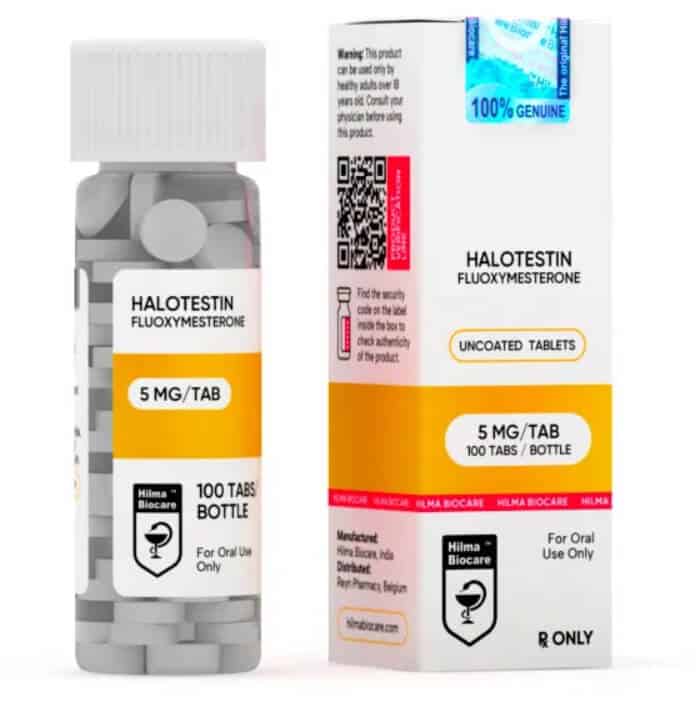 Halotestin 5 mg 100 comprimidos Hilma