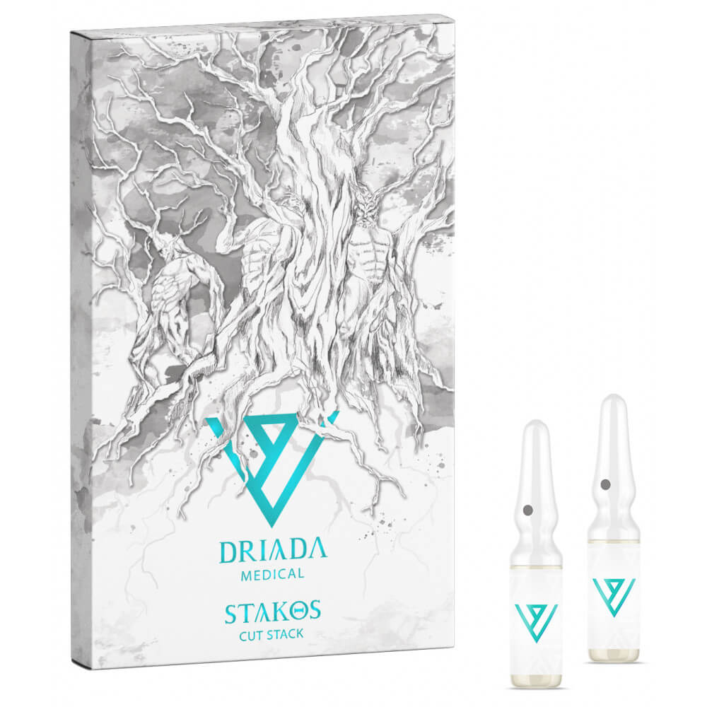 Driada Medical Stakos, inyección apilada cortada 1000x1000h