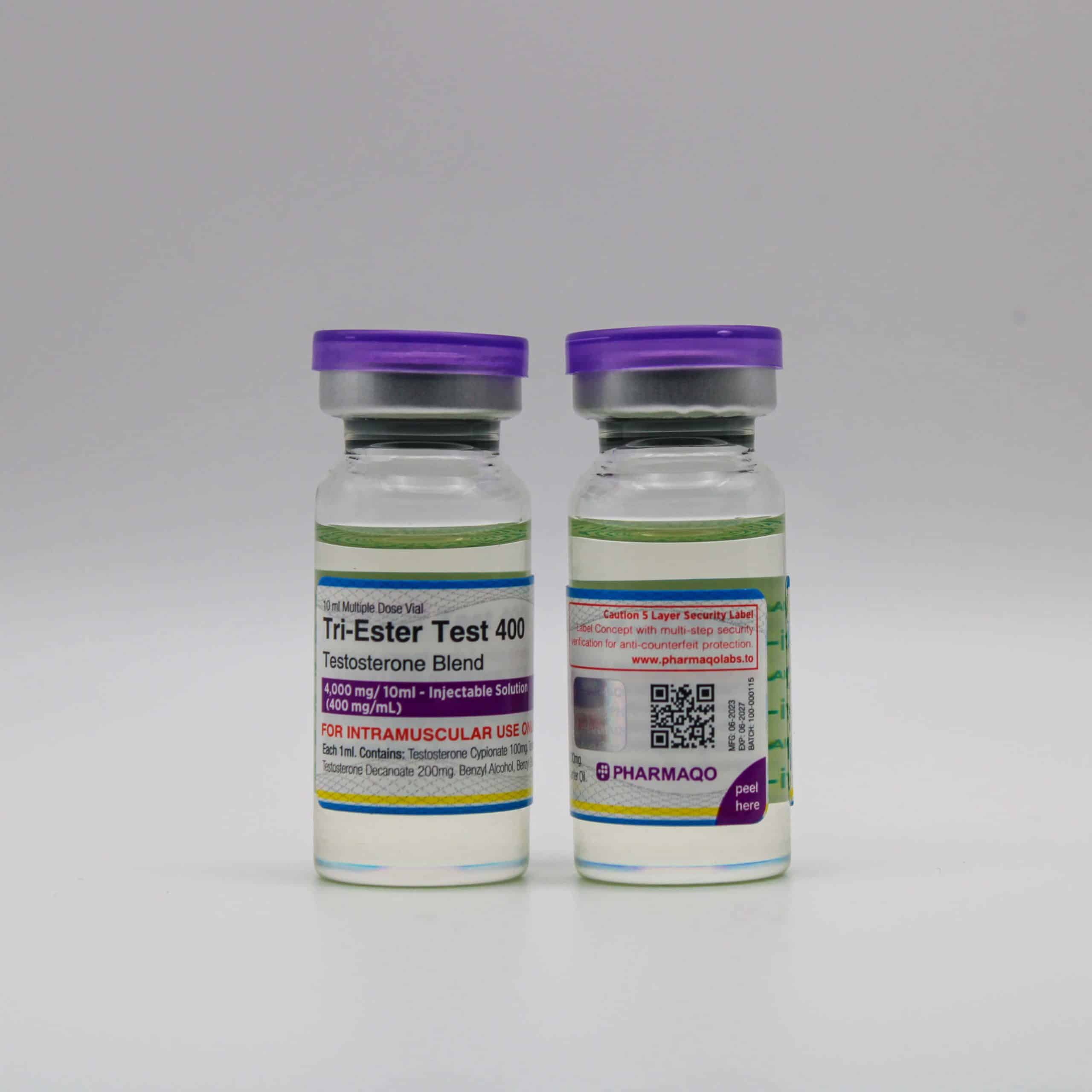 Prueba de triéster Pharmaqo 400 2