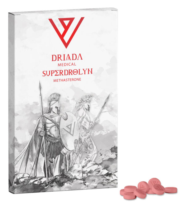 tabletas de metasterona Superdrolyn de Driada Medical