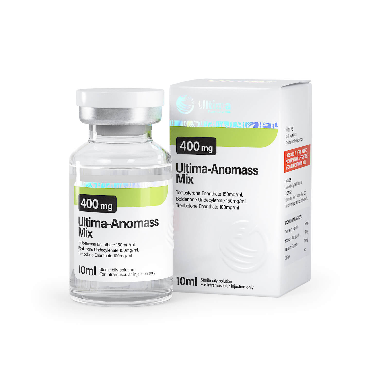 Ultima Anomass 400 mezcla 10 ml x 400 mg ml