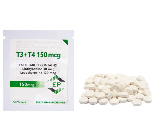 T3T4 BLANCO 150 mcg