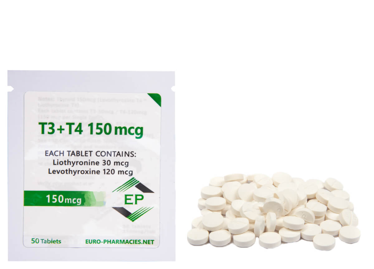 T3T4 BLANCO 150 mcg