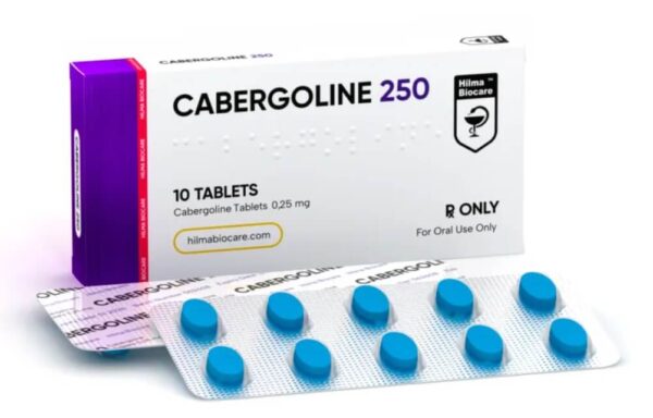 cabergolina 0,25 mg 10 comprimidos Hilma