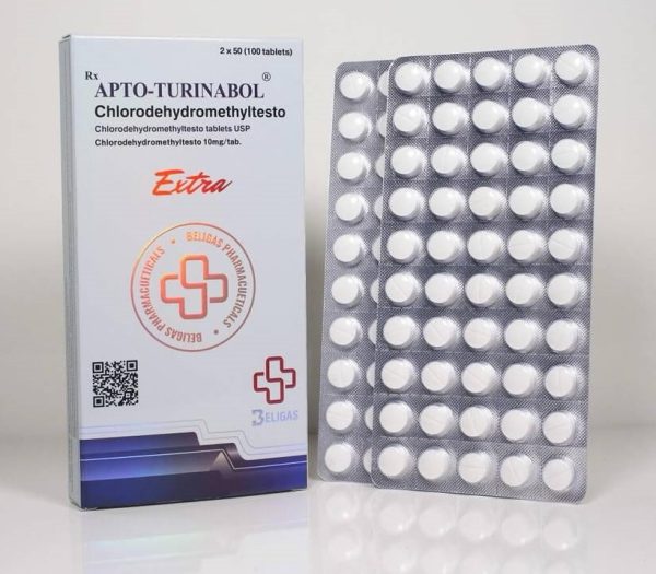 Apto Turinabol TBOL (10 mg 100 tabletas) Beligas (internacional)