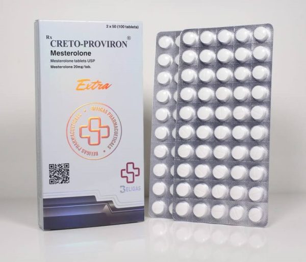 Creto proviron 20MG 100tabs Beligas(internacional)