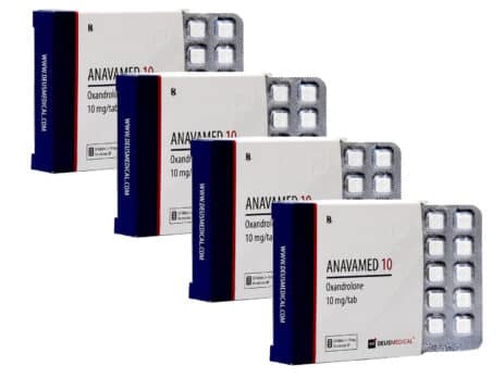 Paquete PTO Anavar 6 semanas Esteroides orales Deus Medical 463×348