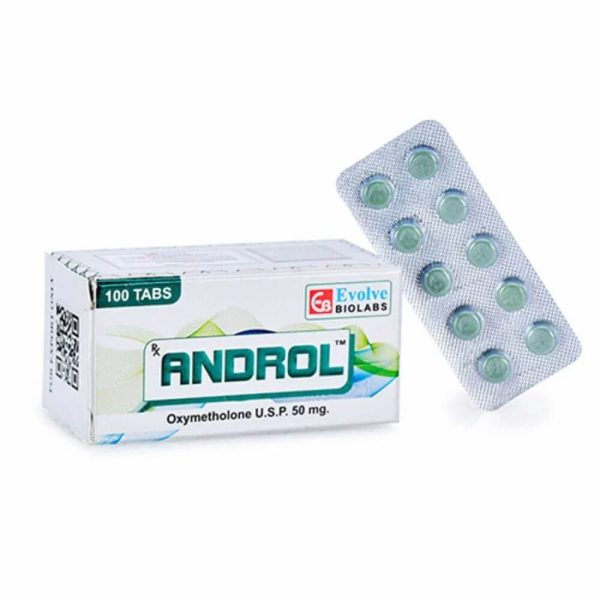 Anadrol (oximetolona) 50 mg (100 comprimidos) - Evolve Biolabs