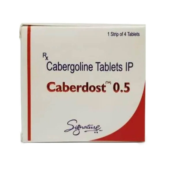 Cabergolina (Dostinex) 0,5 mg (4 pastillas) Signature