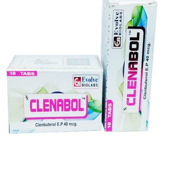 Clenbuterol 40 mcg (10 pastillas) Evolve Biolabs