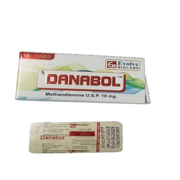 Comprimidos de Danabol (10 pastillas) Evolve Biolabs