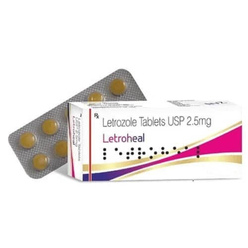 Letrozol 2,5 mg (100 comprimidos) - Healing Pharma