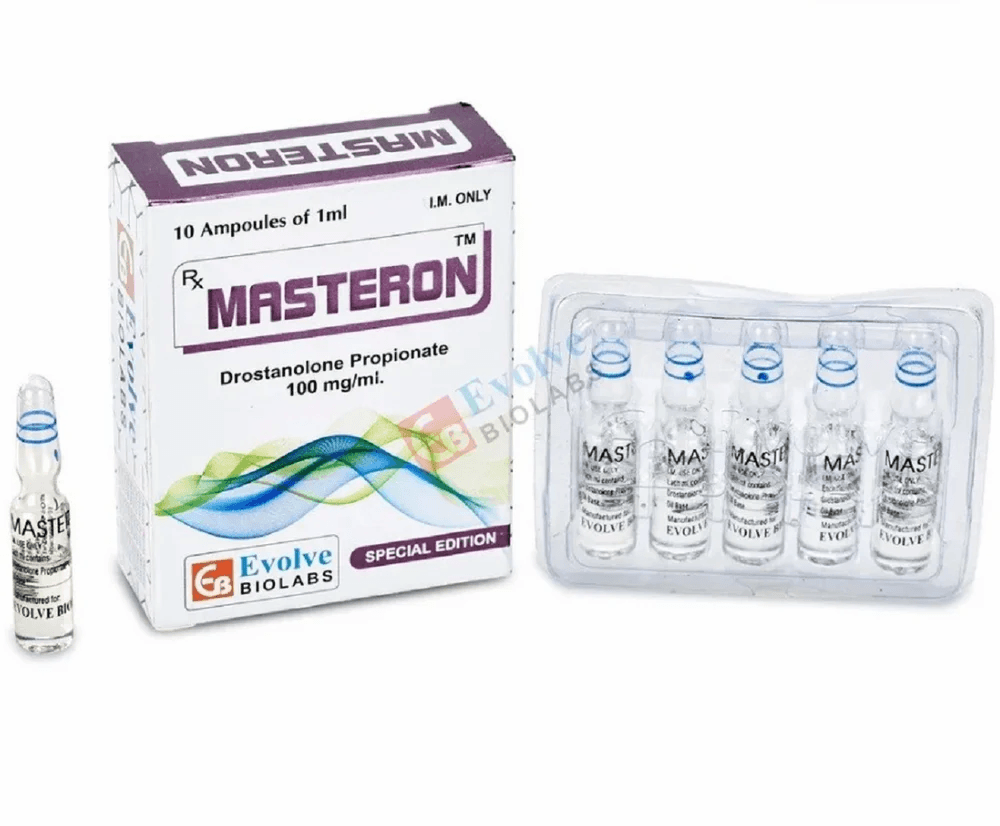 Masteron inje. (Drostanolone propionate 100mg/ml) (10x1ml amps) - Evolve Biolabs