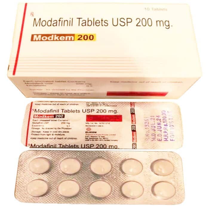 Modafinilo 200 mg (10 pastillas) Orange City