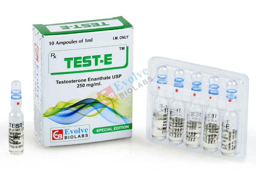Enantato de testosterona 250 mg/ml (10 ampollas de 1 ml) - Evolve Biolabs