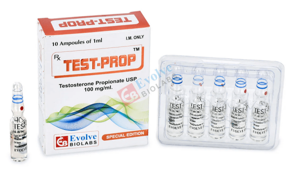 Propionato de testosterona 100 mg/ml (10 ampollas de 1 ml) - Evolve Biolabs