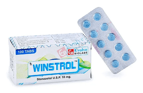 Winstrol 10 mg (100 comprimidos) - EVOLVE