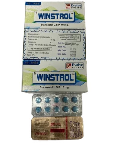 Winstrol (estanozolol) oral 10 mg Evolve Biolabs