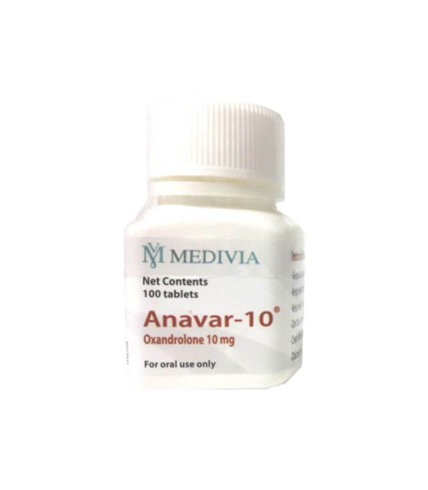 mediviaoxandrolona 10 mg 100 comprimidos