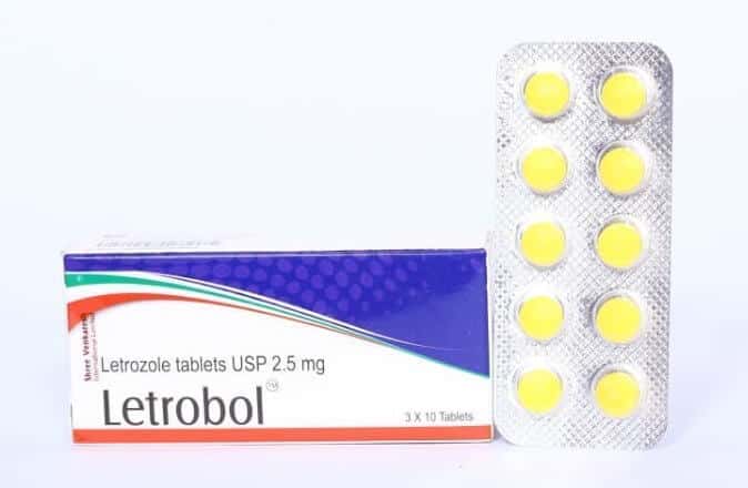 LETROBOL - Letrozol 2,5 mg (30 comprimidos) - Shree Venkatesh